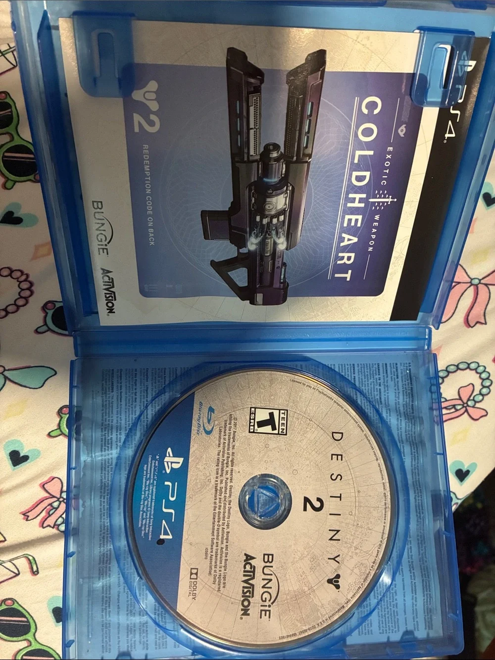 Sony PS4 Destiny 2 Video Game - Blue